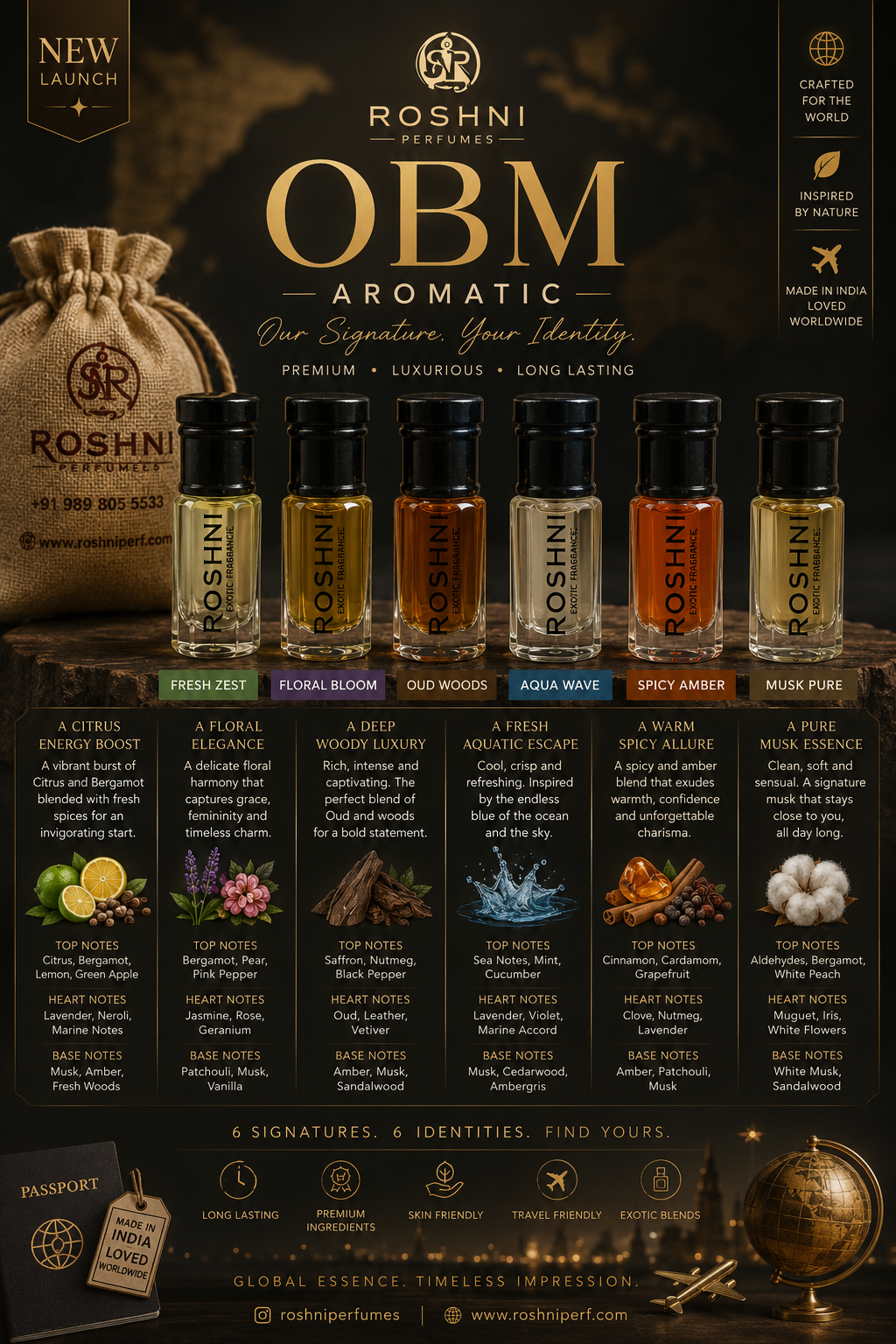 Roshni OBM Booster Attar Trio