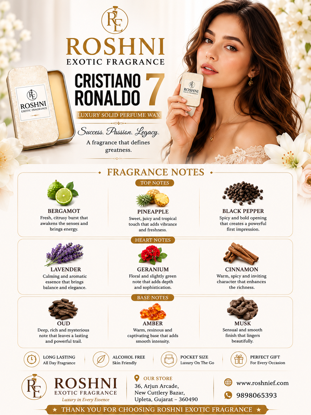 CRISTINO RONALDO 7 SOLID PERFUME