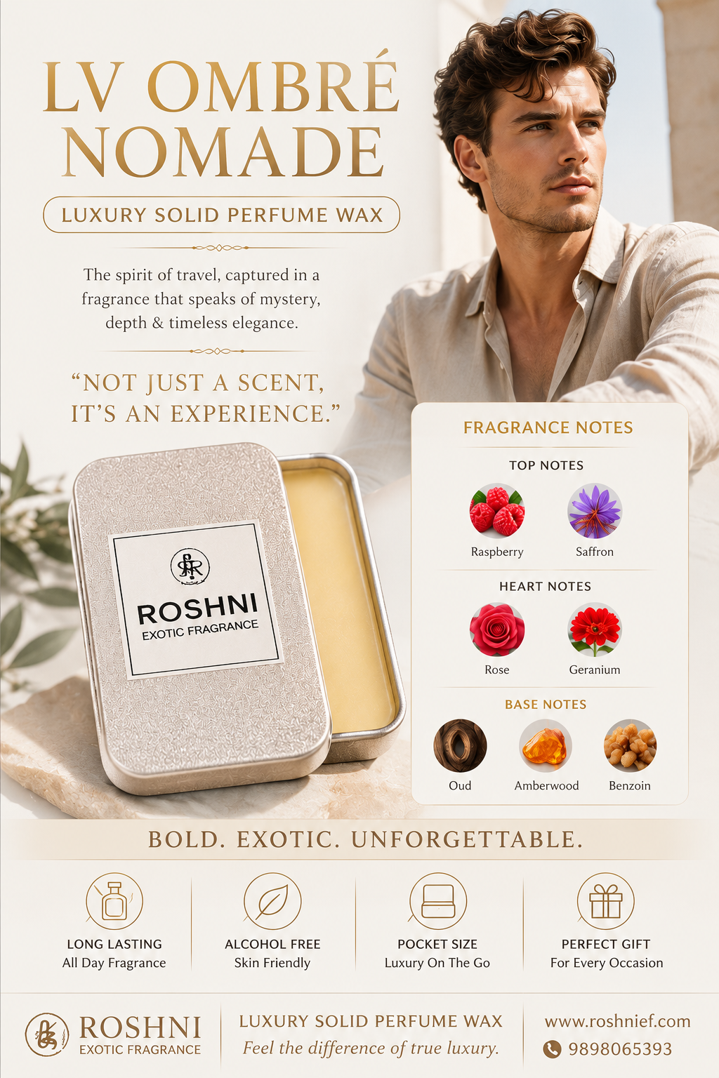 OMBRE NOMADE SOLID WAX PERFUME