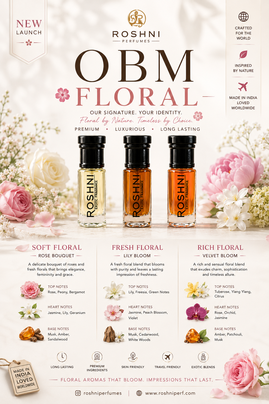 Roshni OBM Booster Attar Trio
