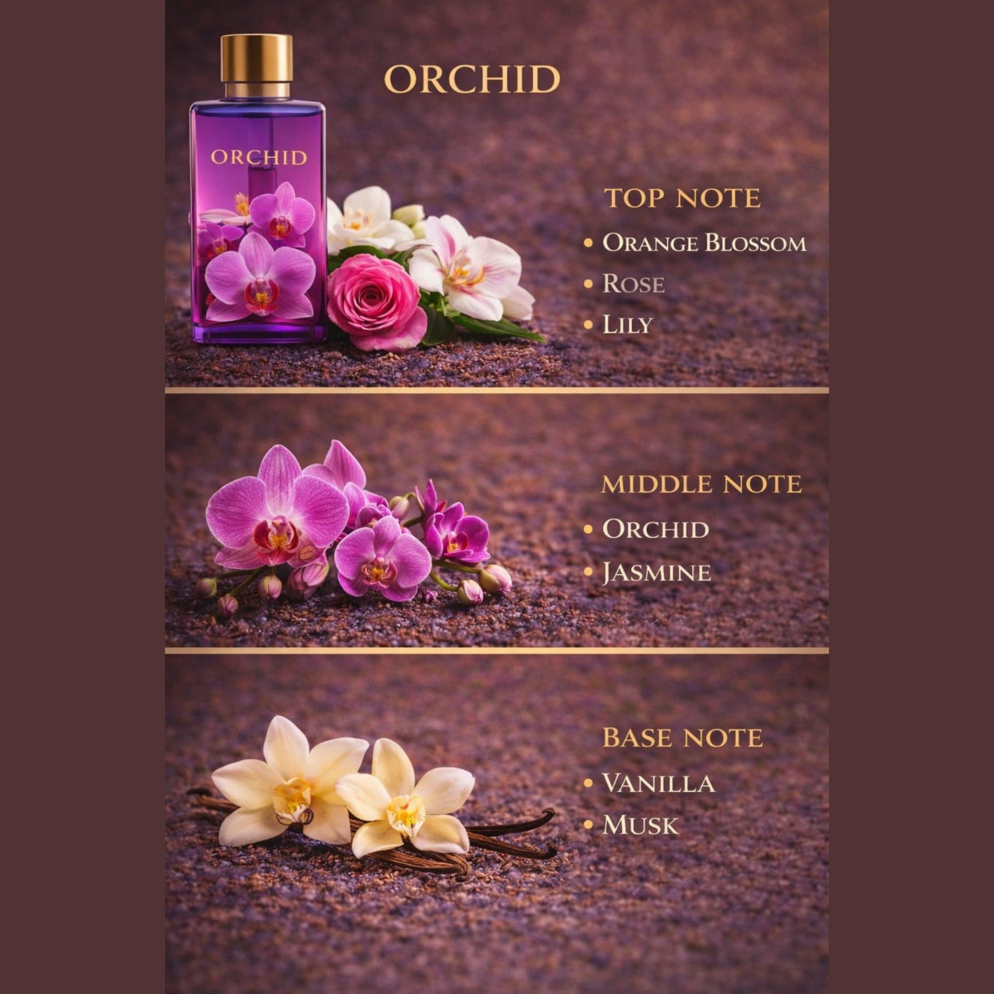 Orchid car perfume